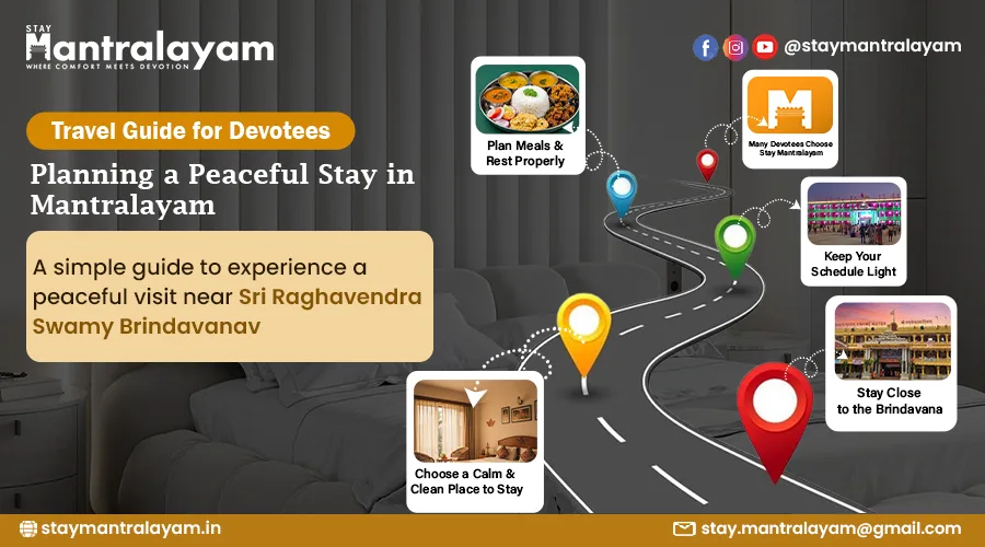 How to Plan a Peaceful Stay in Mantralayam — A Simple Guide for Devotees